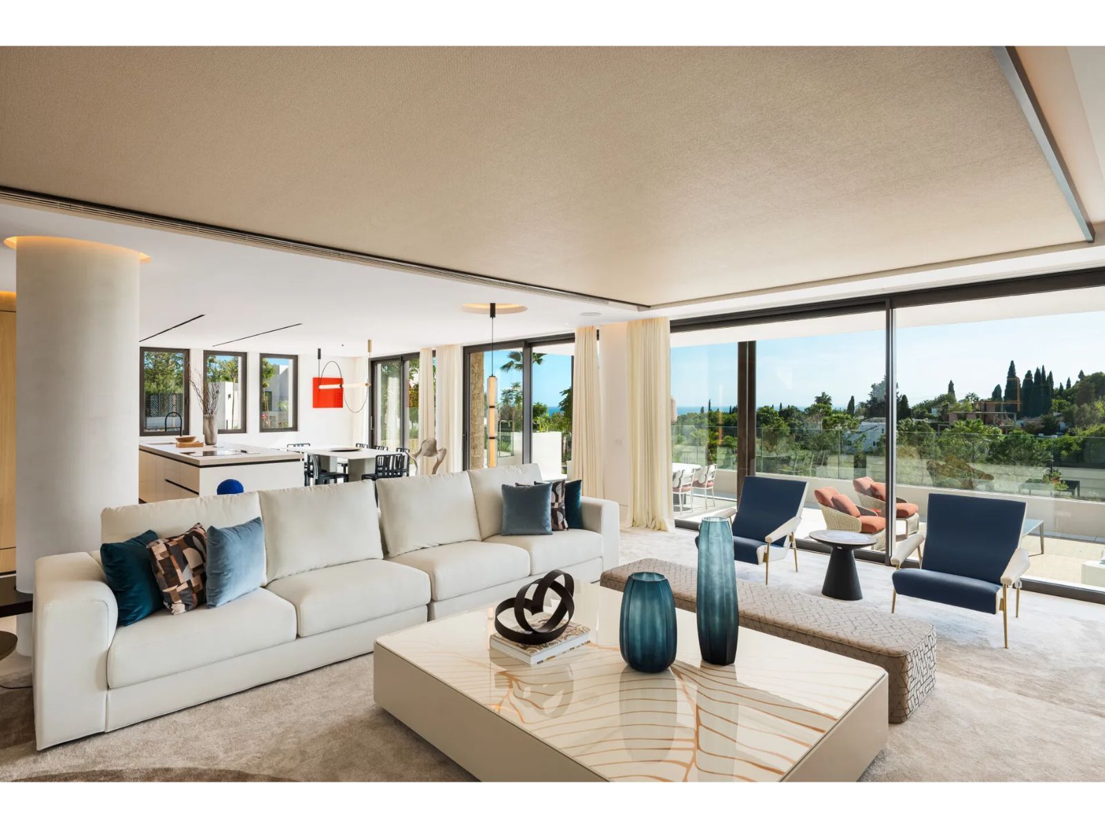 03 modern living room ocean view
